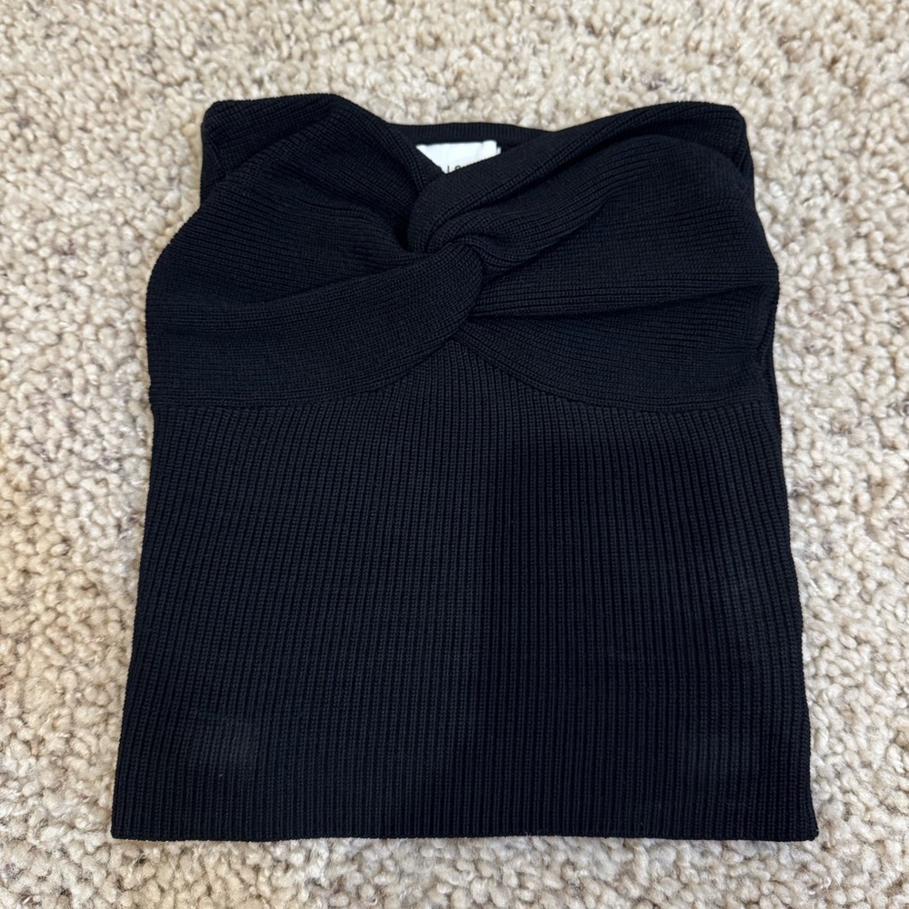 Dissh knit tube top